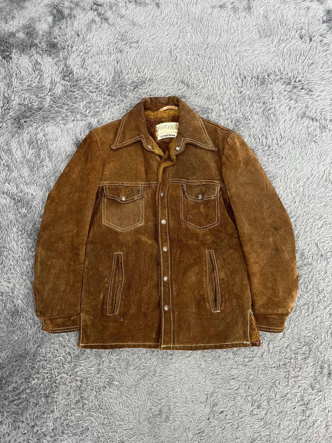 7-80s Schott Rancher suede jacket 상품이미지2