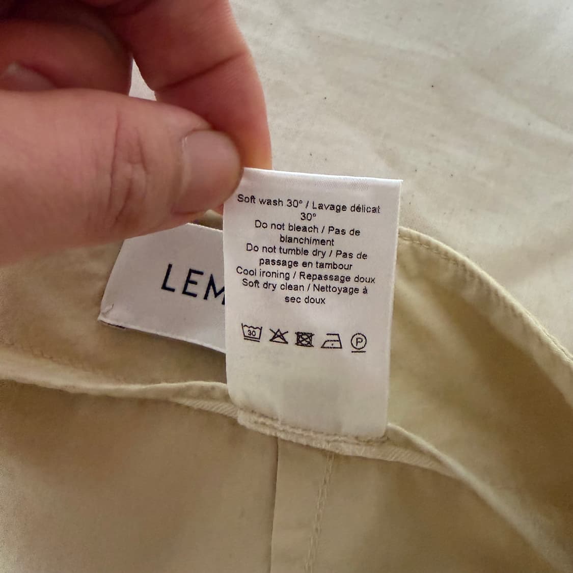 르메르 구르카 코튼 팬츠 바지 상품이미지3