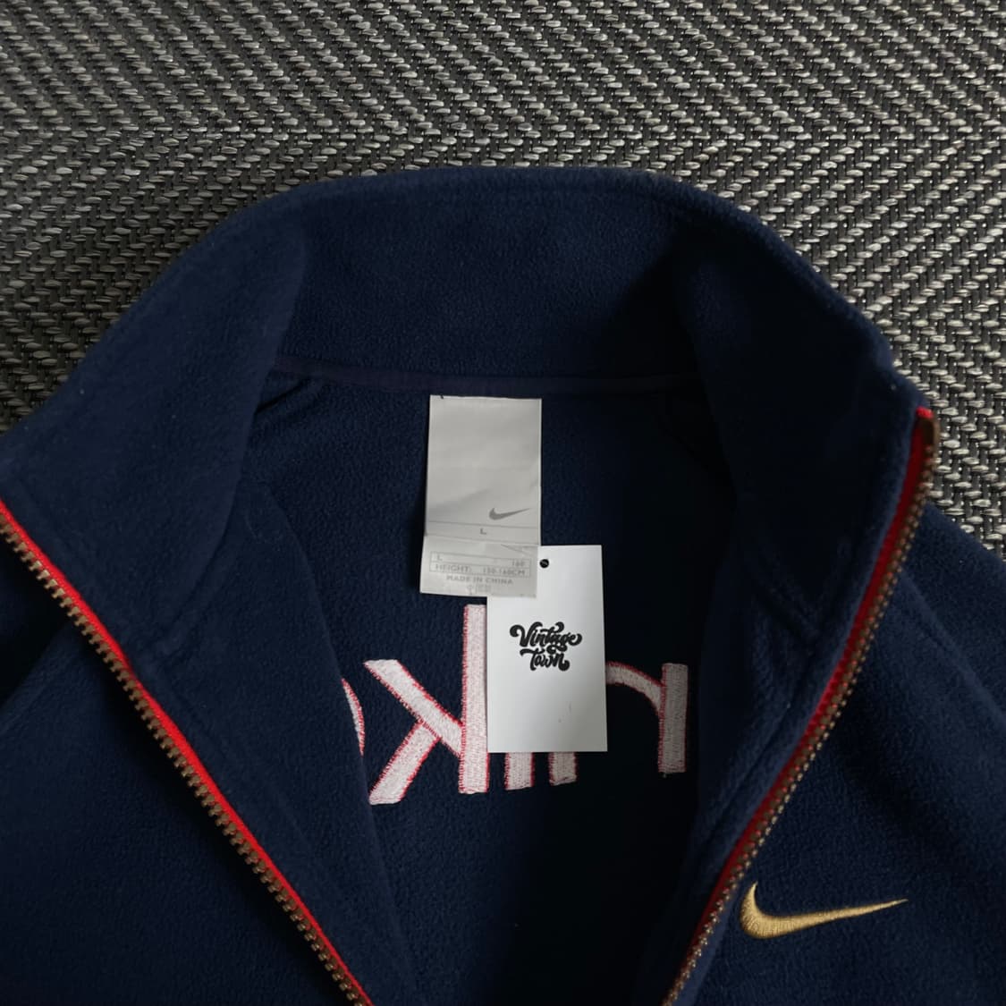 00s 나이키 빅로고 올드스쿨 후리스 자켓o 3158 상품이미지6