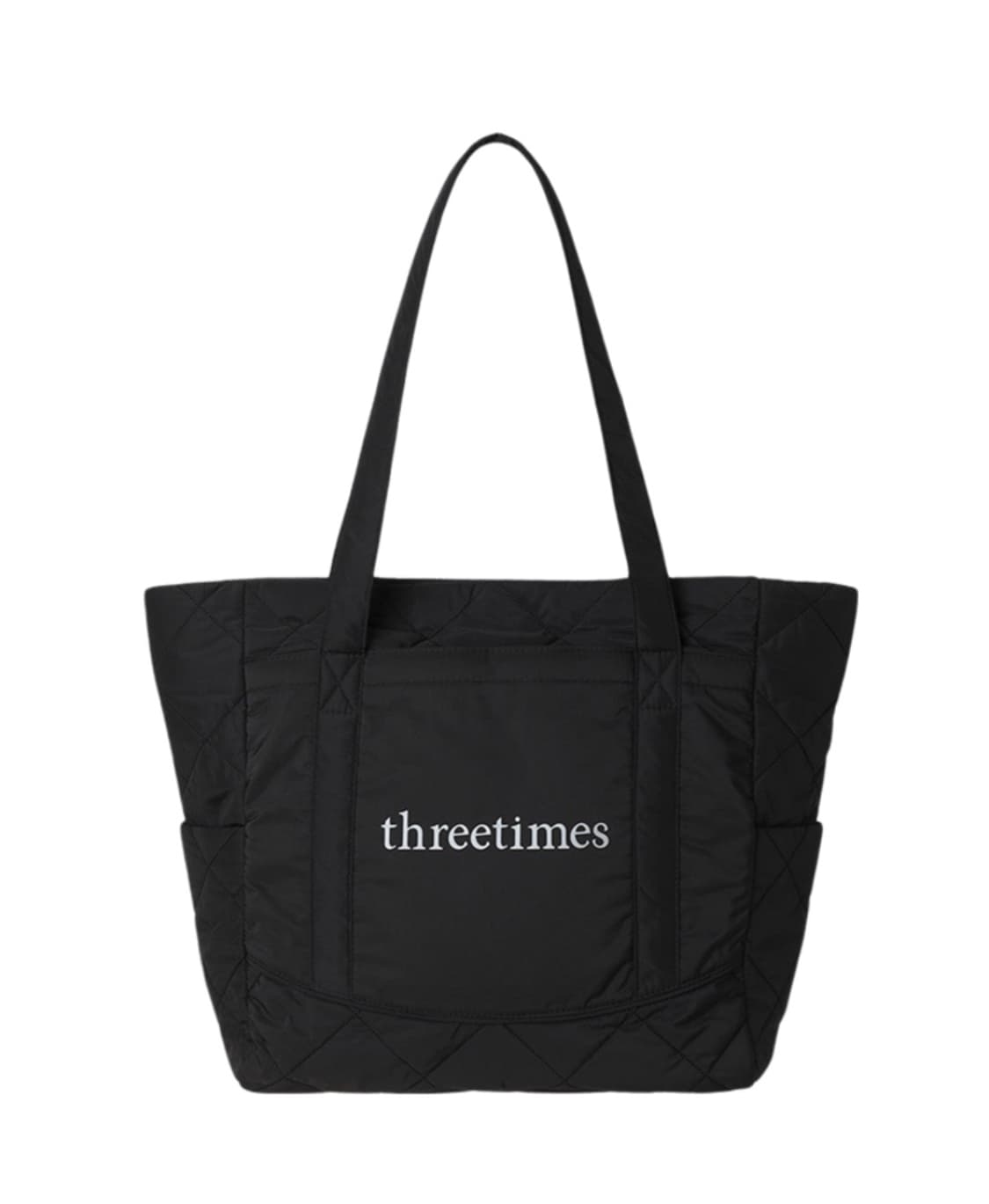 쓰리타임즈 베베 토트백 블랙 bebe totebag 보부상백 가방 상품이미지1