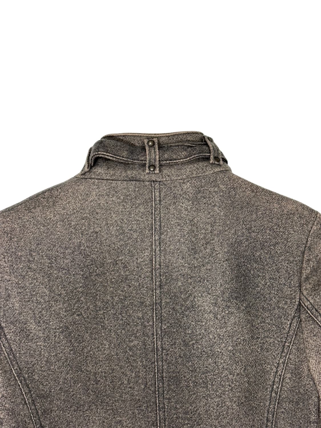 MNG 하이넥 울 코트 상품이미지9