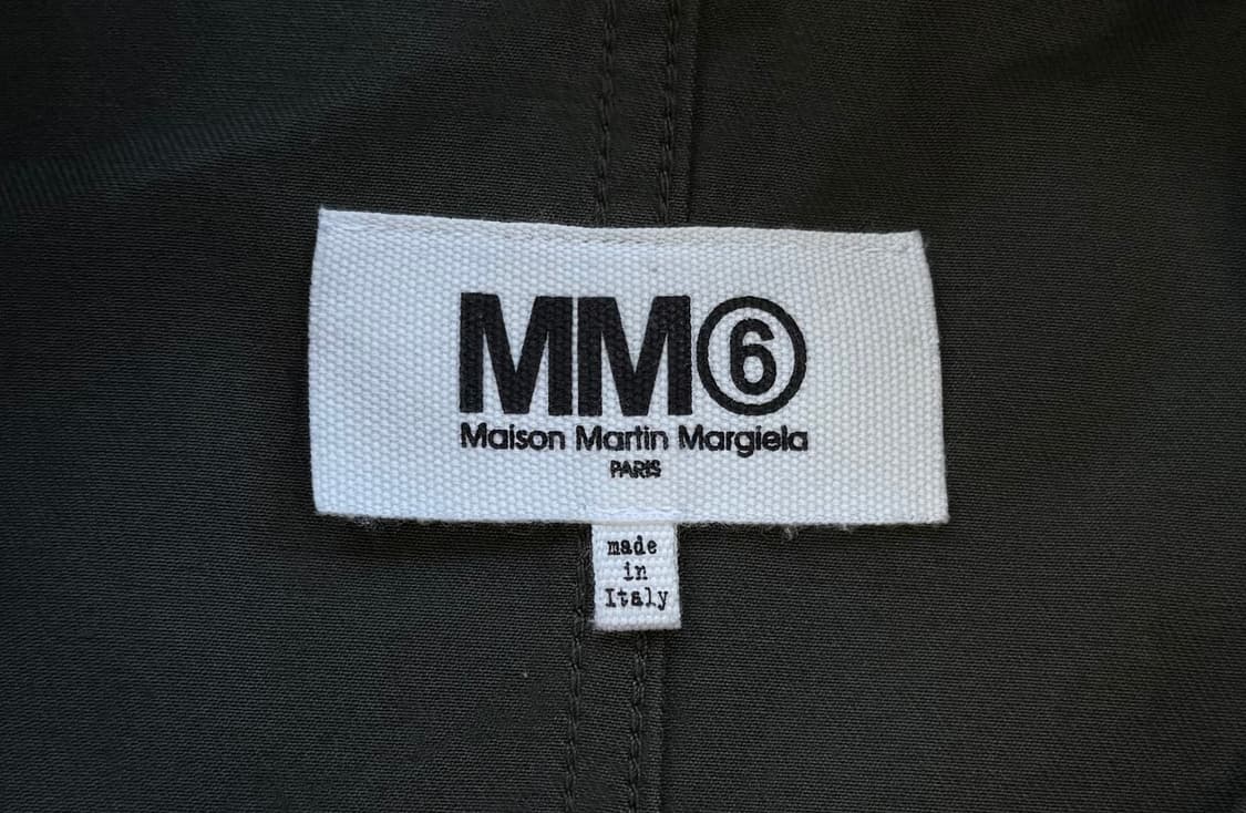 메종 마르지엘라 MM6 14AW 밴드 컬러 스프링 코트 상품이미지6