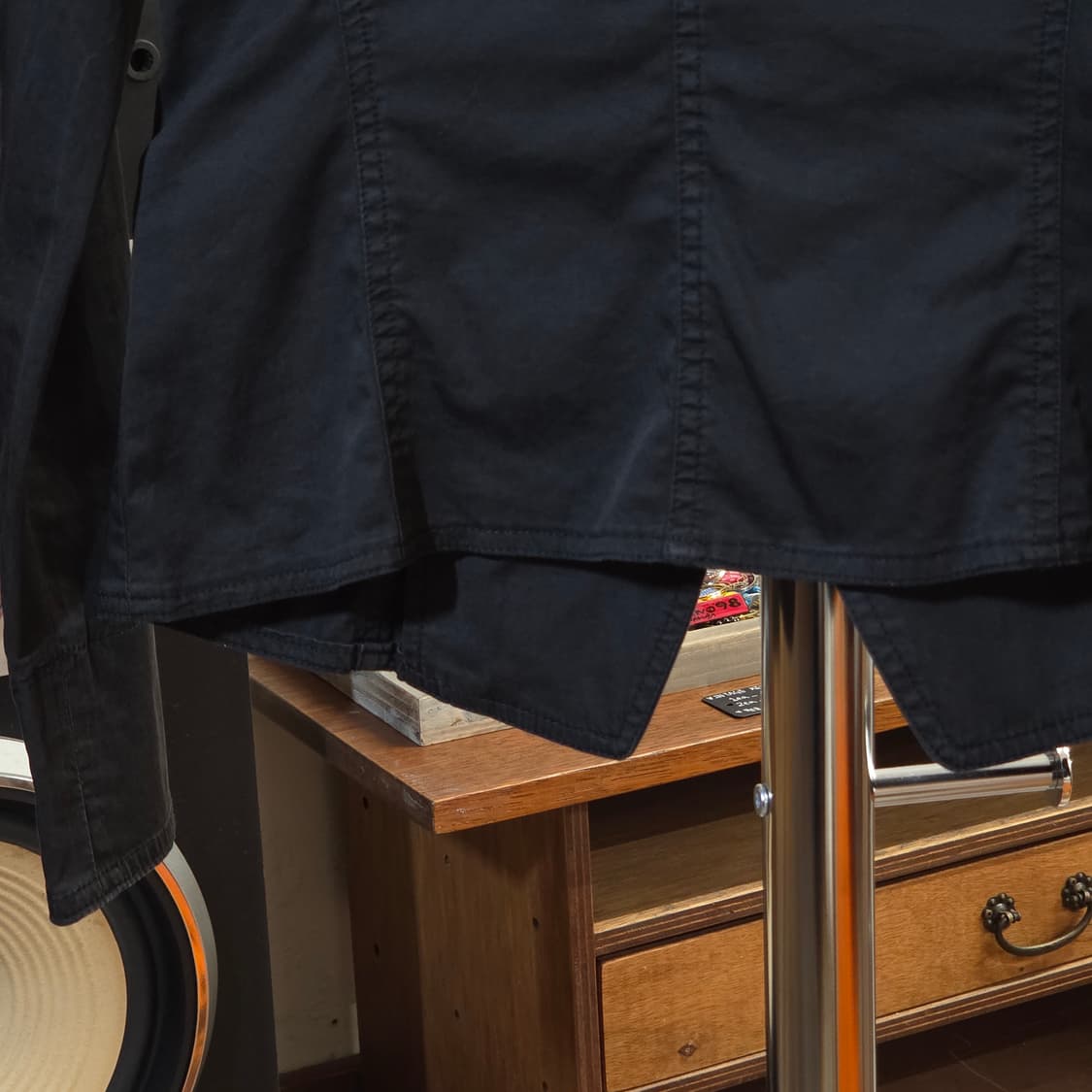 JPN 원버튼 블랙 코튼 슬림핏 블레이져 상품이미지6