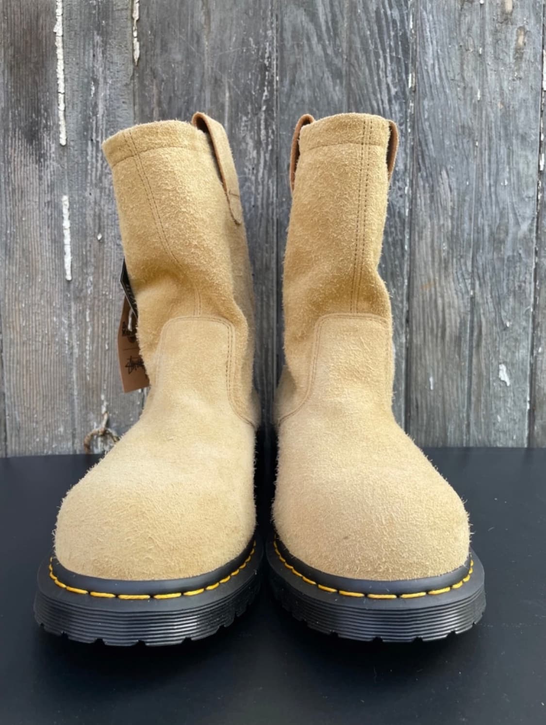 닥터마틴과 스투시 콜라보 스웨이드 부츠 US12    상품이미지3