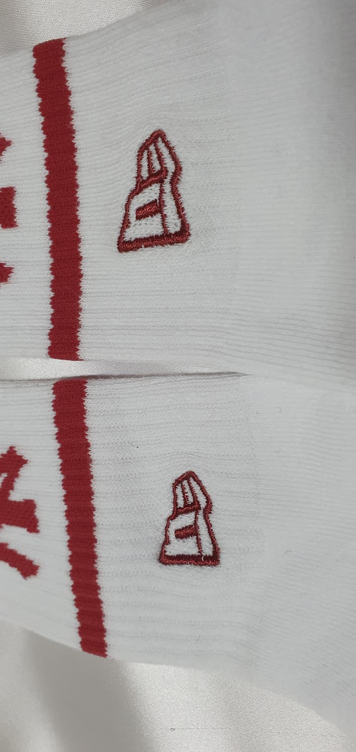 화이트 레드 레터링 로고 뉴에라 양말 상품이미지10