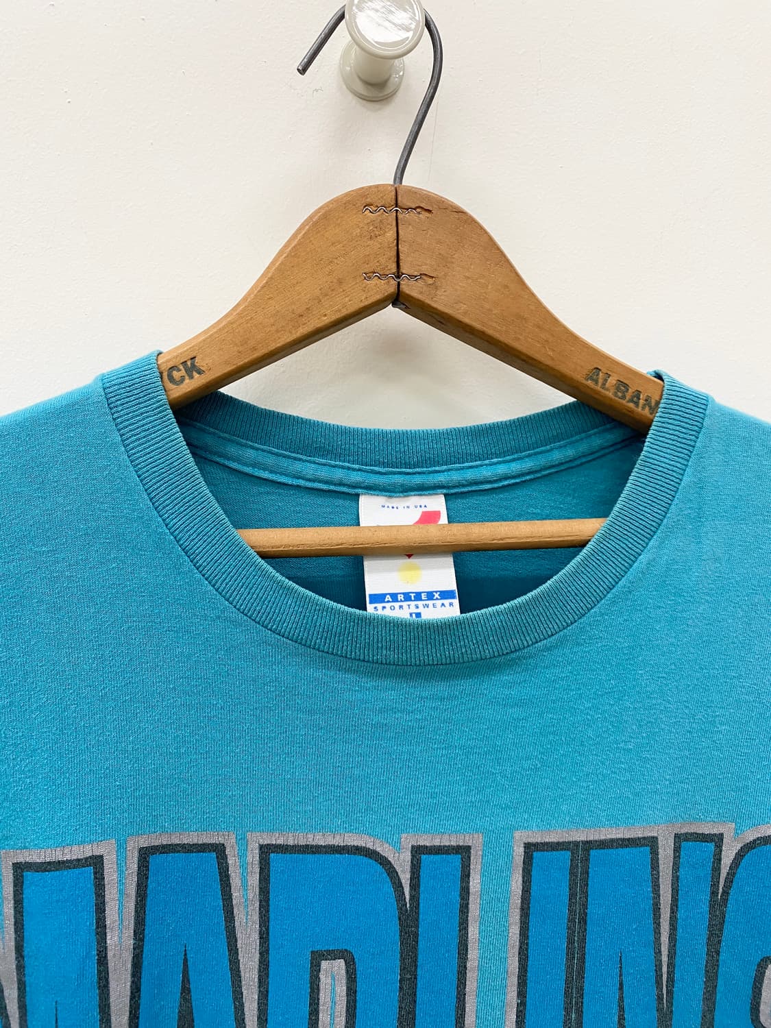 1992 Artex 플로리다 말린스 반팔 티셔츠 상품이미지3