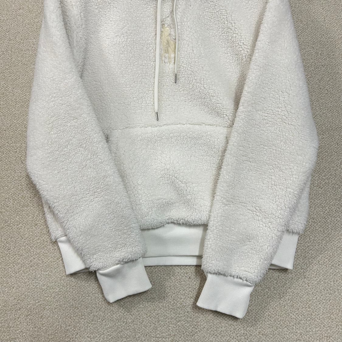  (S) 폴로 뽀글이 빅포니 플리스 후드티 상품이미지4