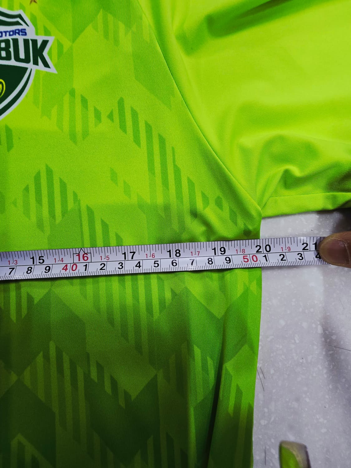 험멜 전북 현대 모터스 형광 반팔 유니폼 로페즈 상품이미지8
