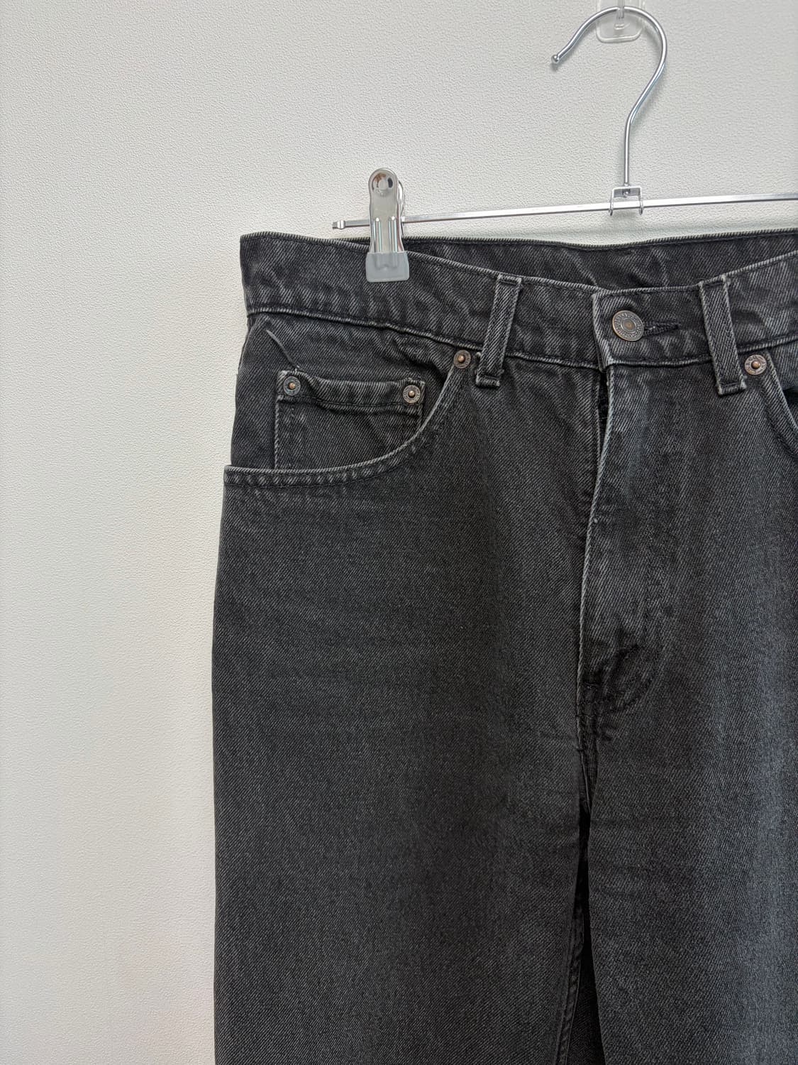 리바이스 506 흑청 데님 상품이미지3