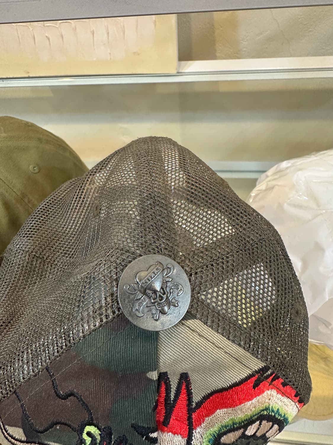 에드하디 드래곤 스컬 메쉬캡 상품이미지4