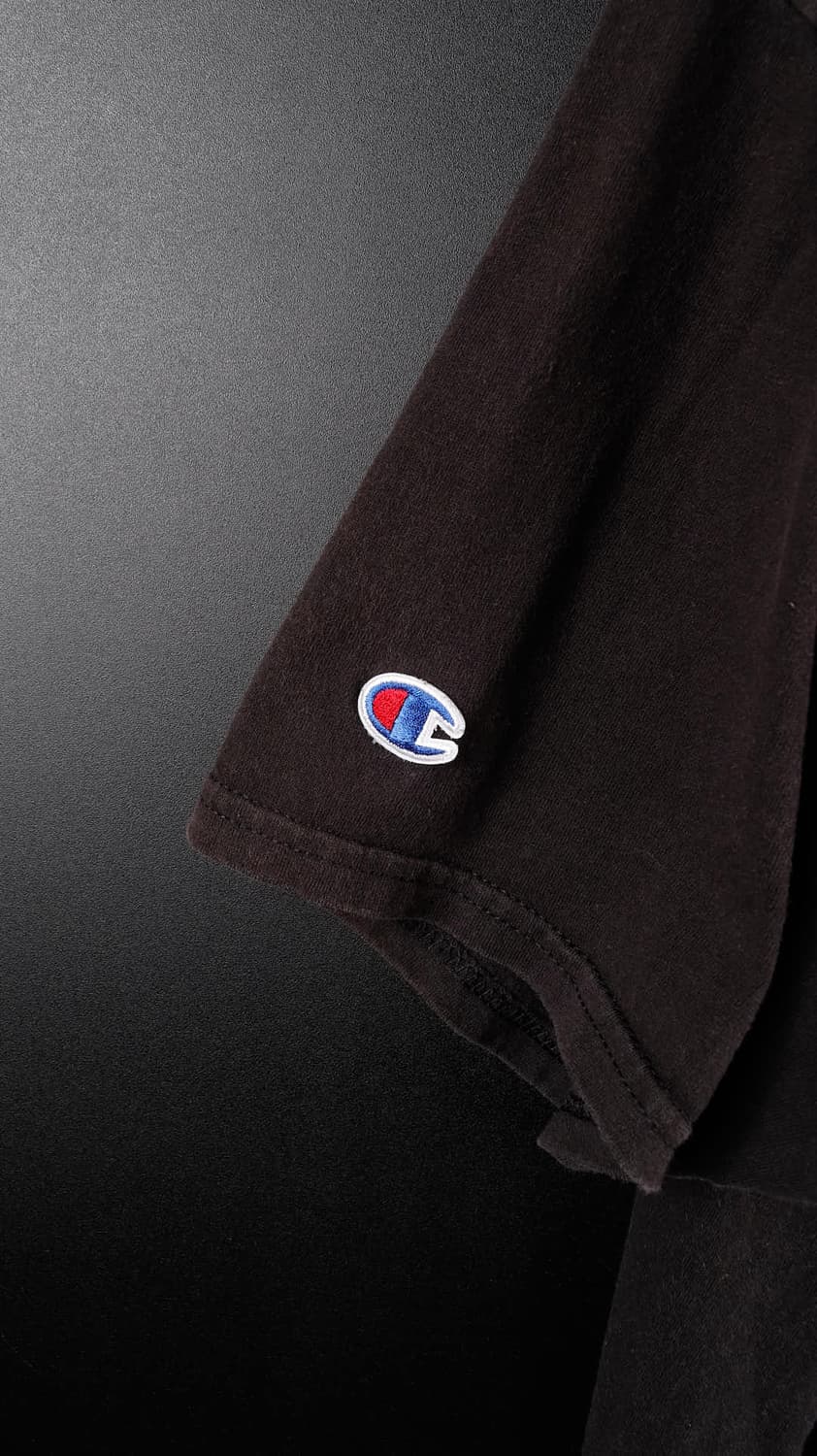 챔피온 블랙 무지티셔츠 상품이미지5