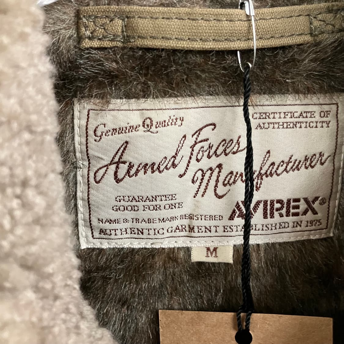 아비렉스 베이지 N-1 덱자켓 M 상품이미지3