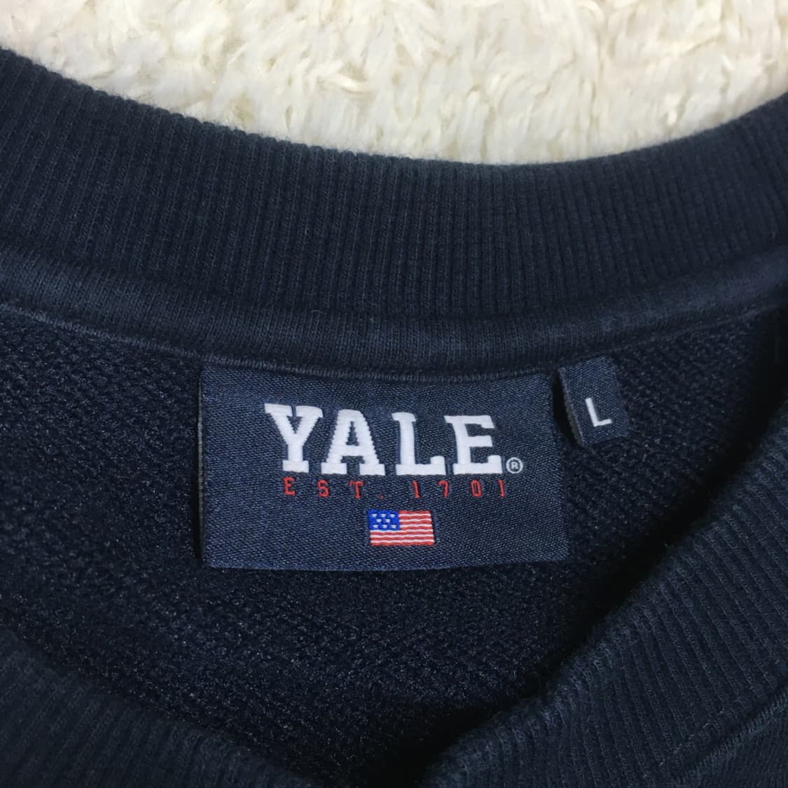 예일 스몰로고 맨투맨 BB18 상품이미지2