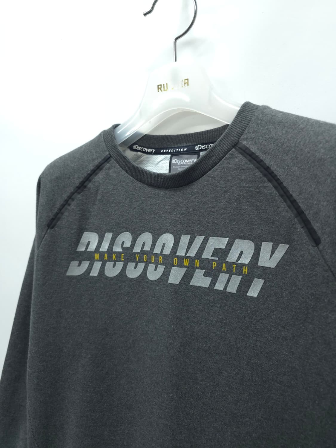 디스커버리 스카치로고 라글란 맨투맨 (55~55반) 상품이미지5