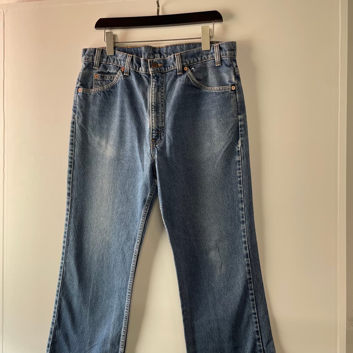 90s 리바이스 517 오렌지탭 부츠컷 데님팬츠 상품이미지3