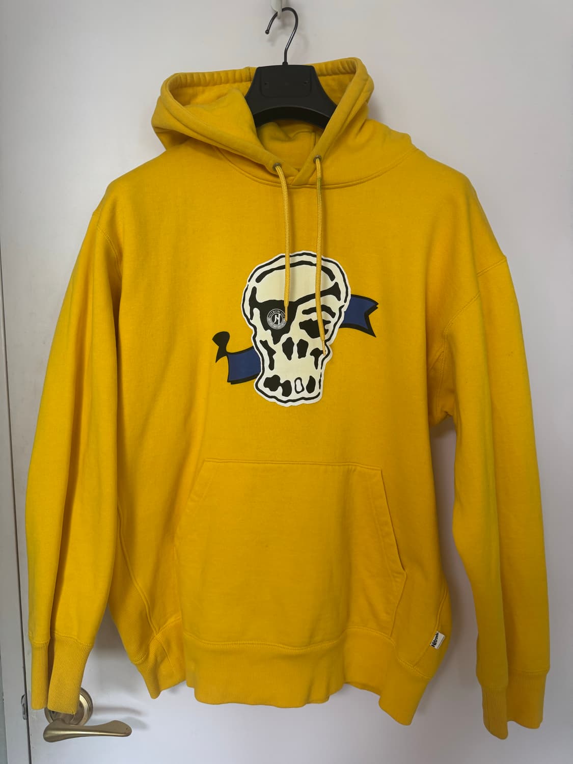 니트로우 Nitrow 헤비웨이트 스컬 후드 XL 상품이미지1