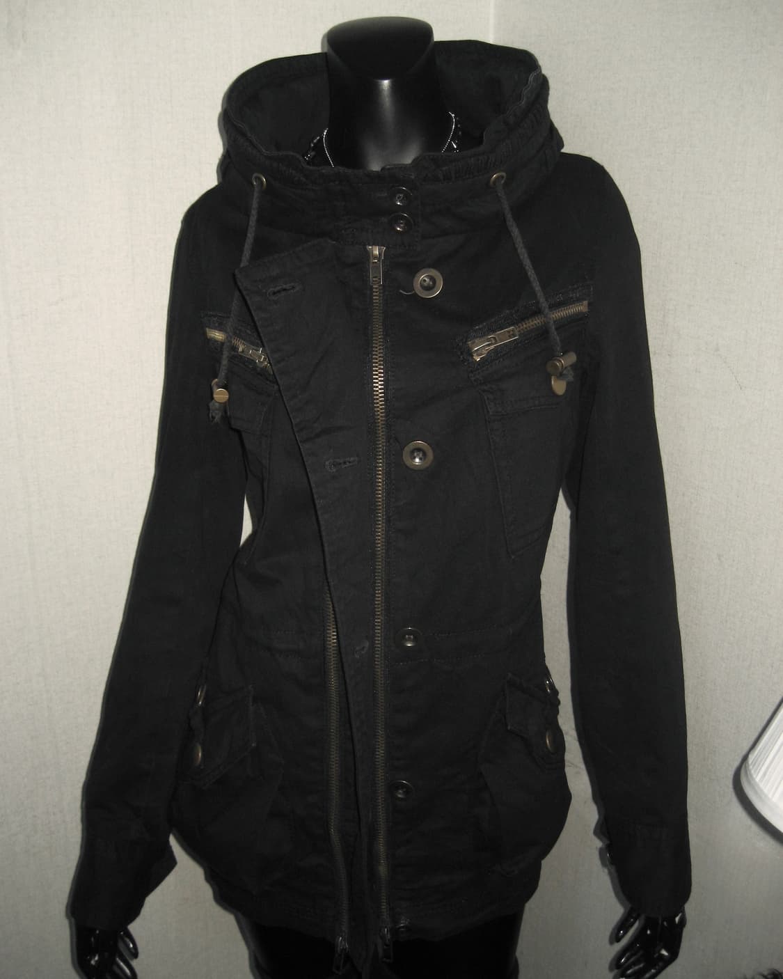 INGNI 잉그니 하이넥 투지퍼 집업 오네갸루 펑크 상품이미지8