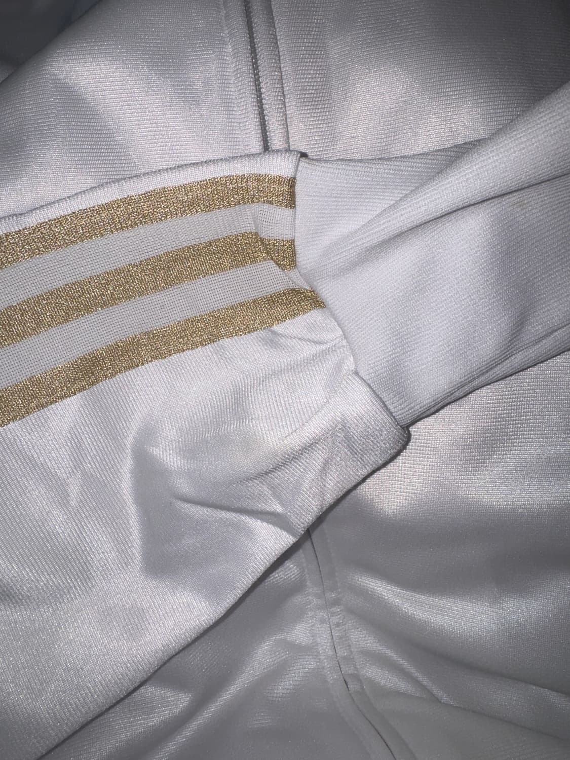 대장⭐️ 아디다스 파이어버드 화이트 금장 져지 상품이미지5