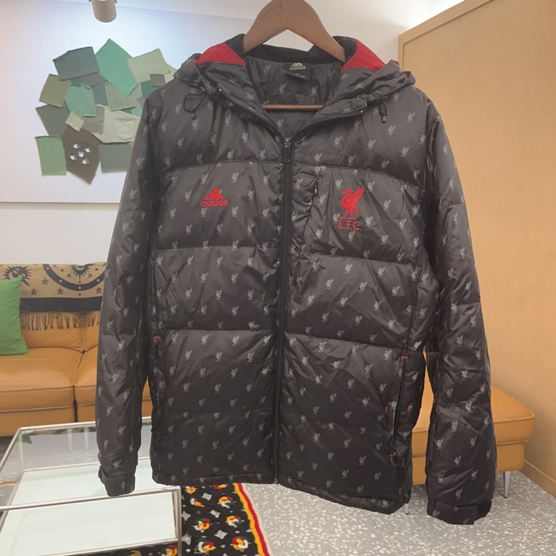 아디다스 올드스쿨 로고플레이 리버풀 덕다운 패딩 95 C08295 상품이미지3