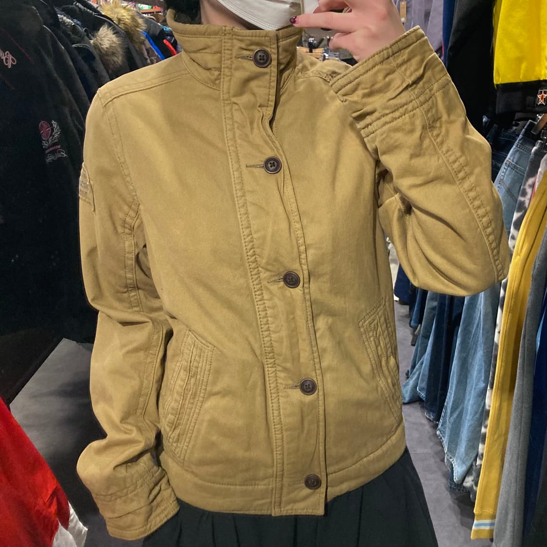 [IM]아베크롬비 키즈 하이넥 자켓 상품이미지1