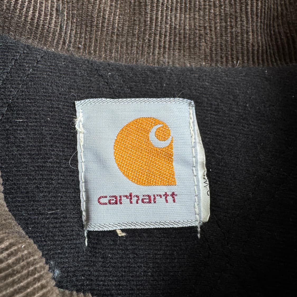 칼하트 헤비 덕 초어 페이드 워싱 워크자켓 그린 상품이미지8