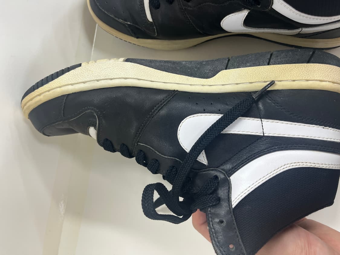 나이키 htm 코트포스 하이 검흰 1000족 한정 상품이미지5