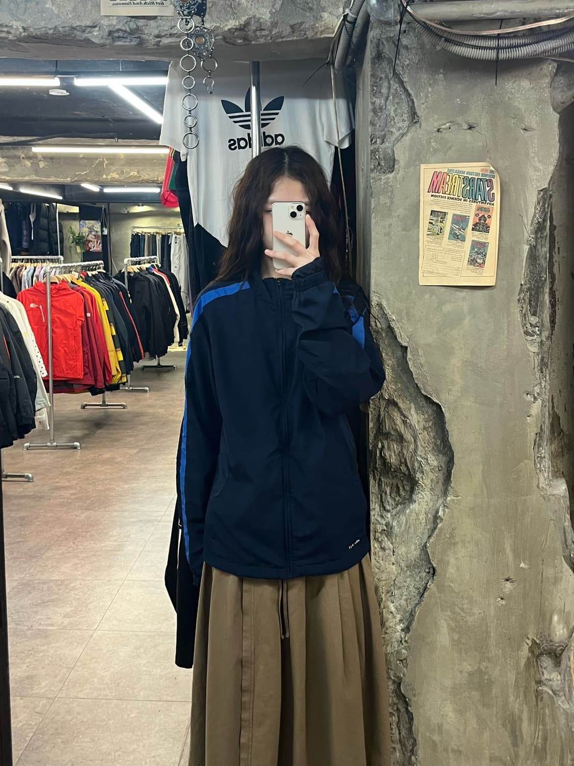 나이키 바람막이 네이비 M #csz2092  상품이미지2