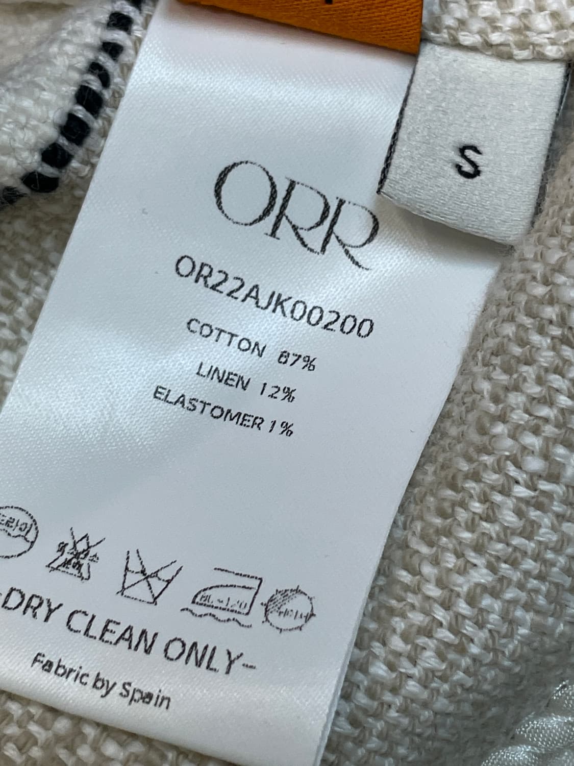 ORR 린넨 블렌드 반팔 자켓 상품이미지7