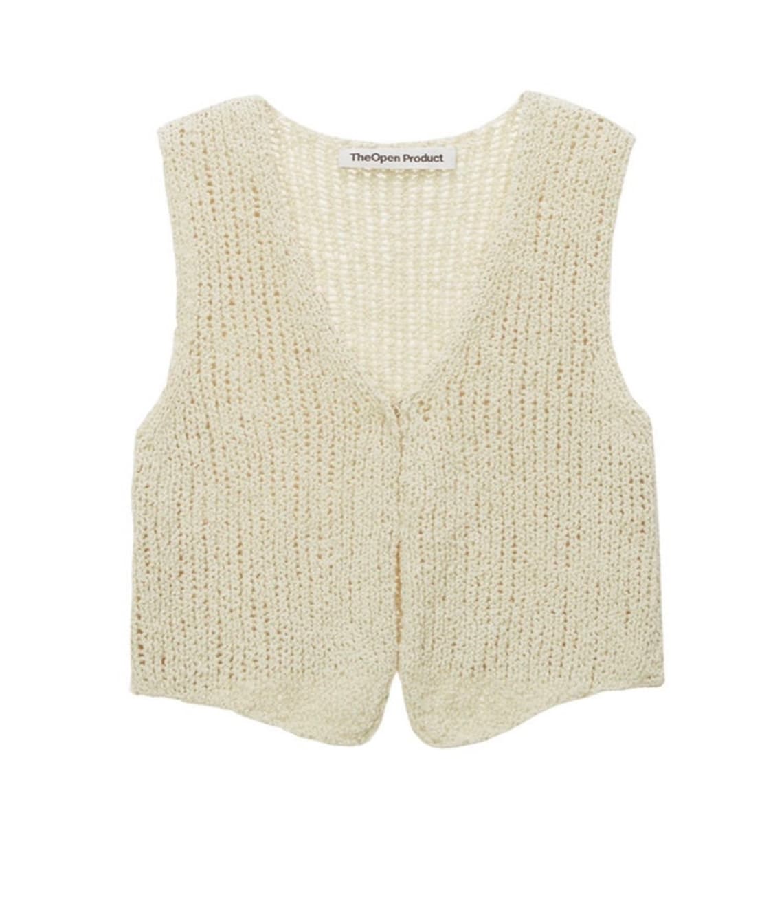 더오픈프로덕트 캔달제너 차정원 니트조끼베스트 상품이미지5