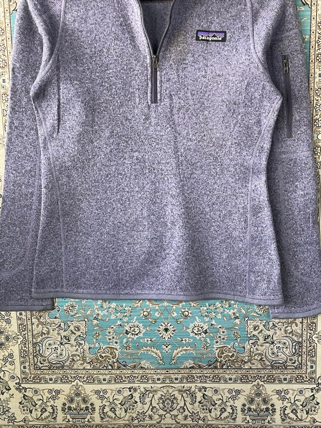 파타고니아 베터스웻 퍼플 하프집업1660 상품이미지3