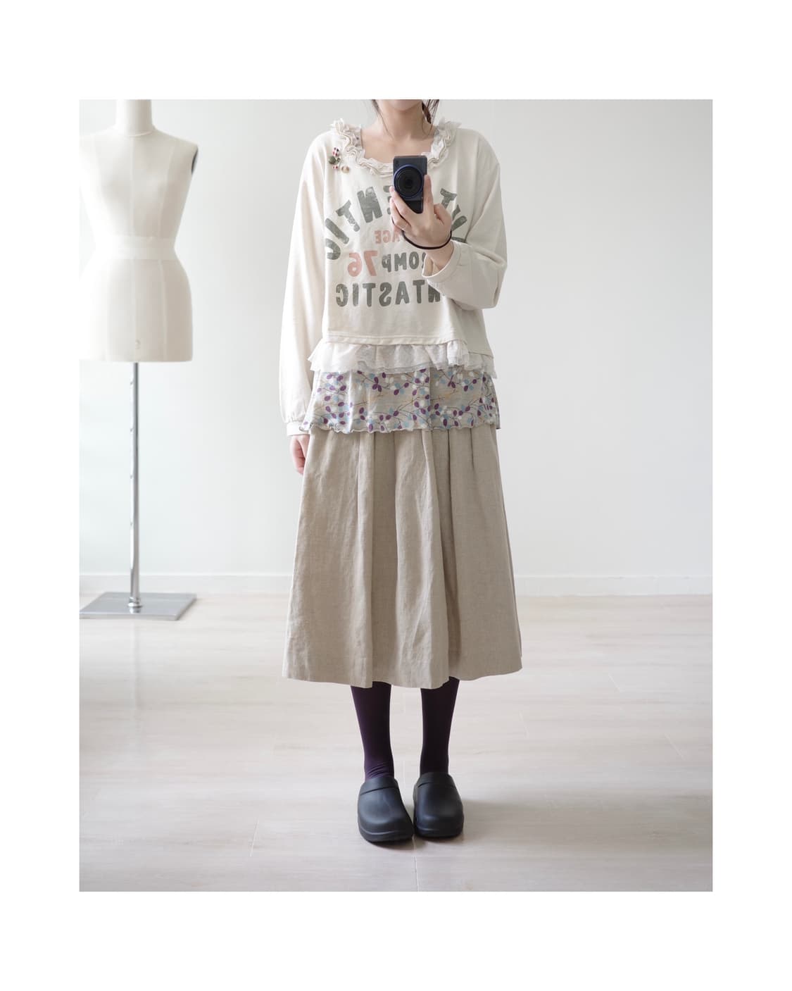  Vintage authentic frill top 상품이미지2