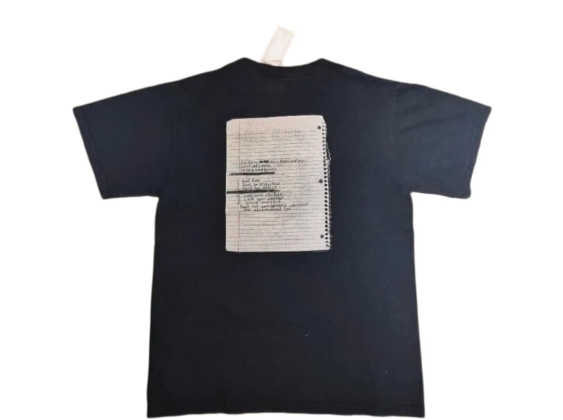 00s Kurt Cobain note tee 상품이미지2