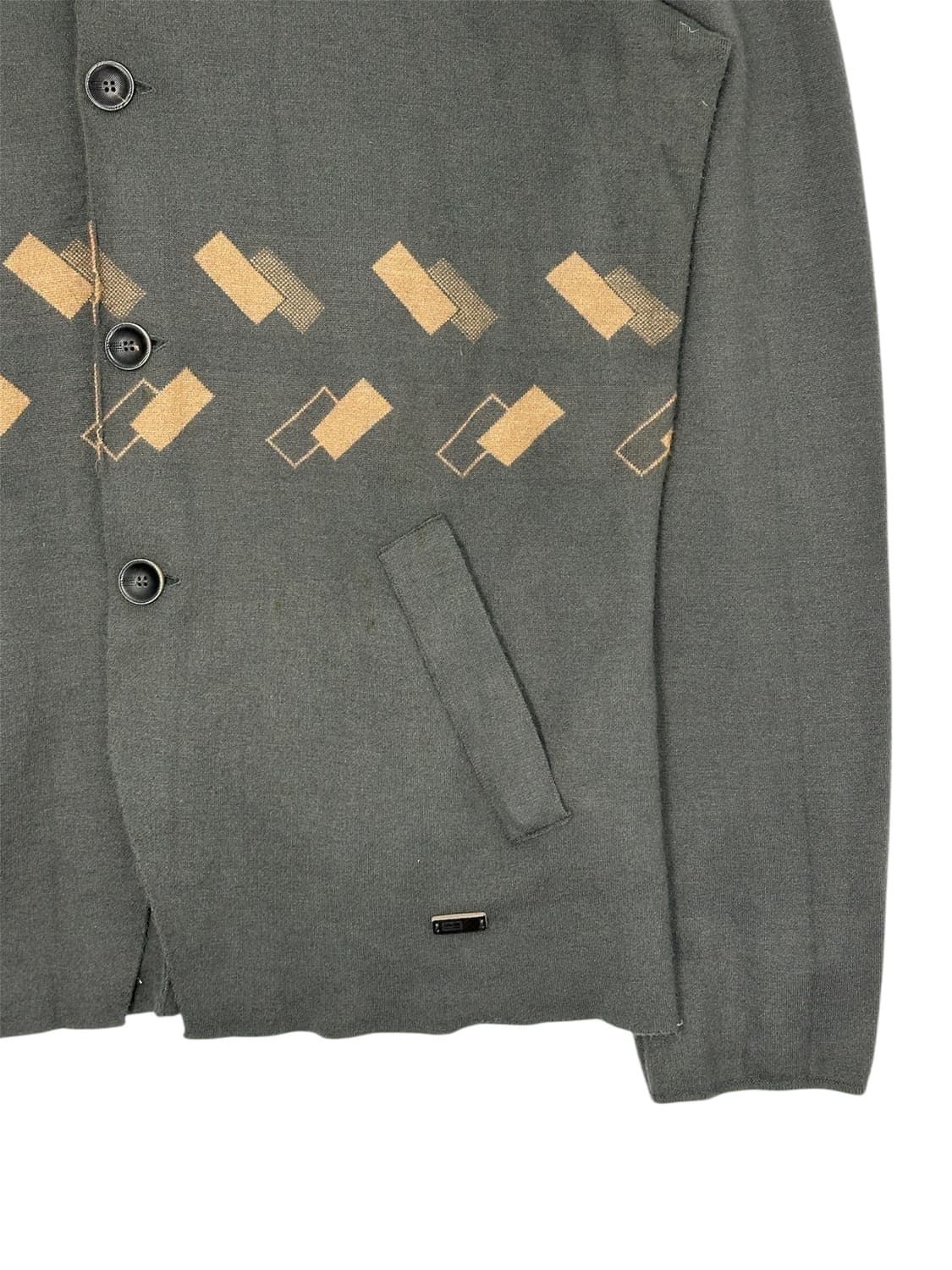 Armani Collezioni Patterned Knit Jacket 상품이미지2