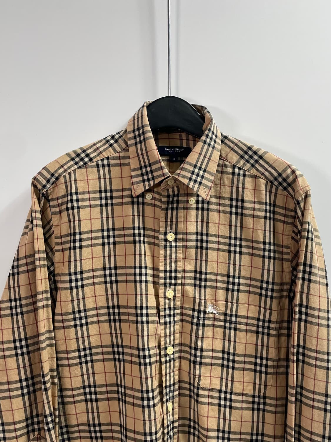 버버리 노바체크 셔츠 (on.116)   상품이미지2