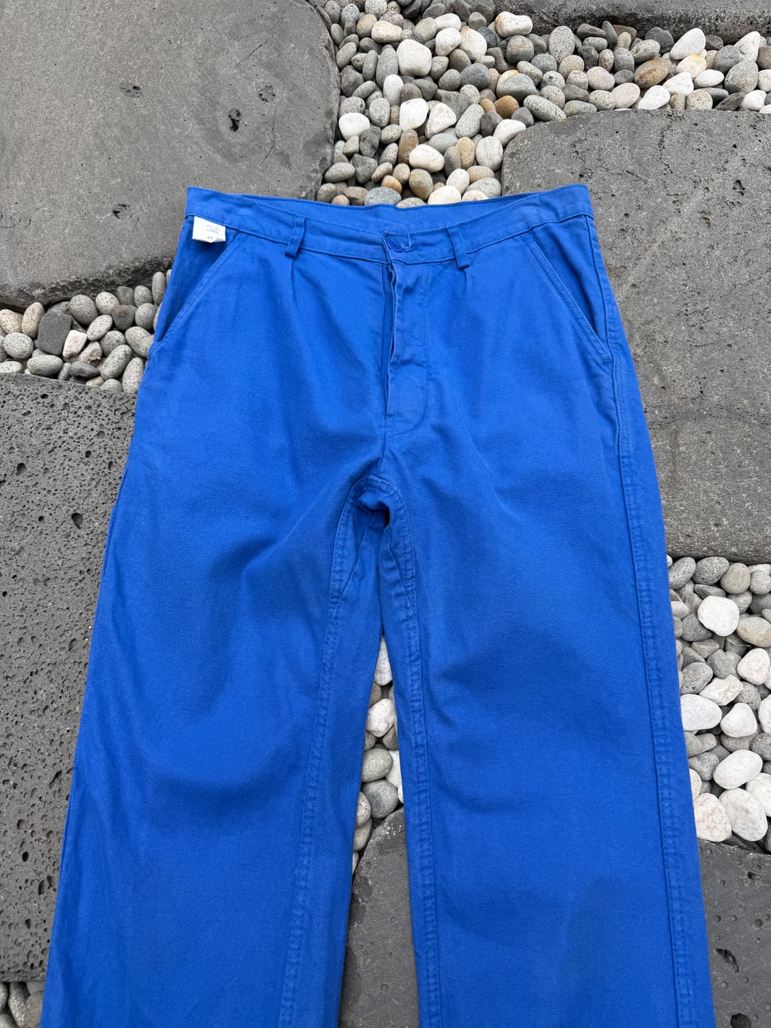 1990s LMA WASHED BLUE FRENCH 빈티지 프렌치워크팬츠 상품이미지3