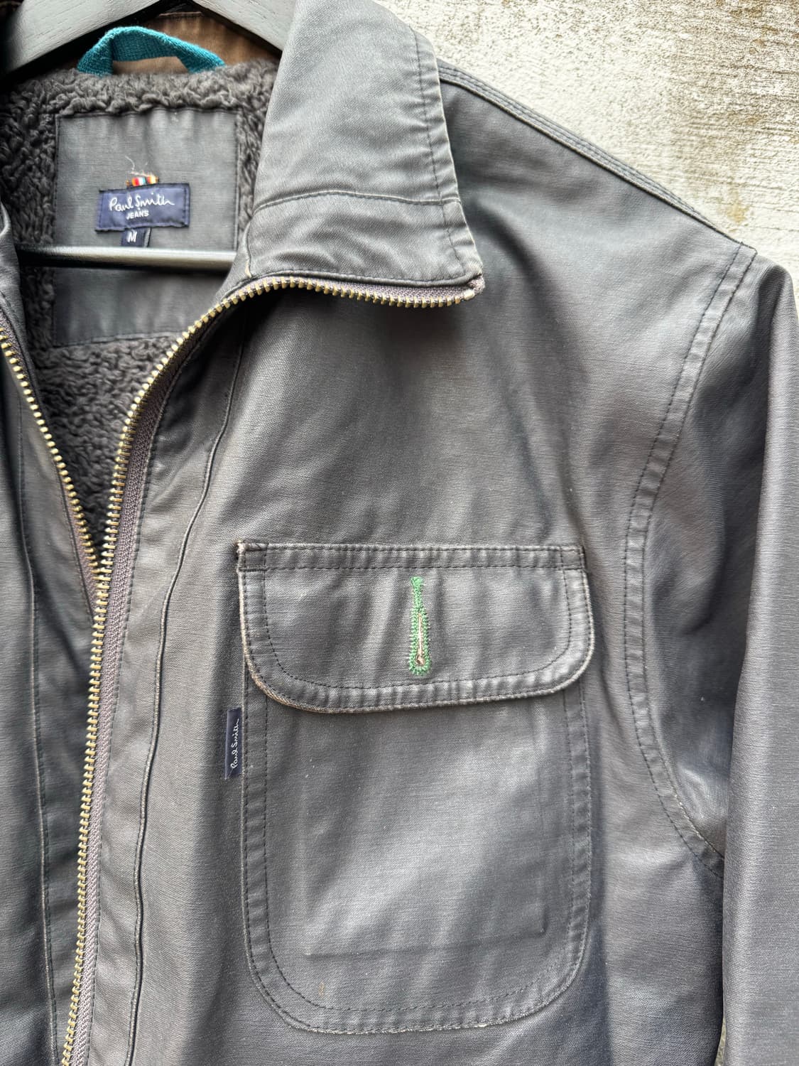 00‘s Paul Smith Waxed Cotton Jacket 상품이미지5