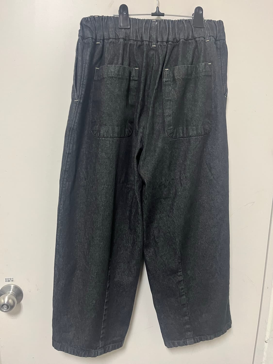 앵글런 흑청 벌룬팬츠 상품이미지2