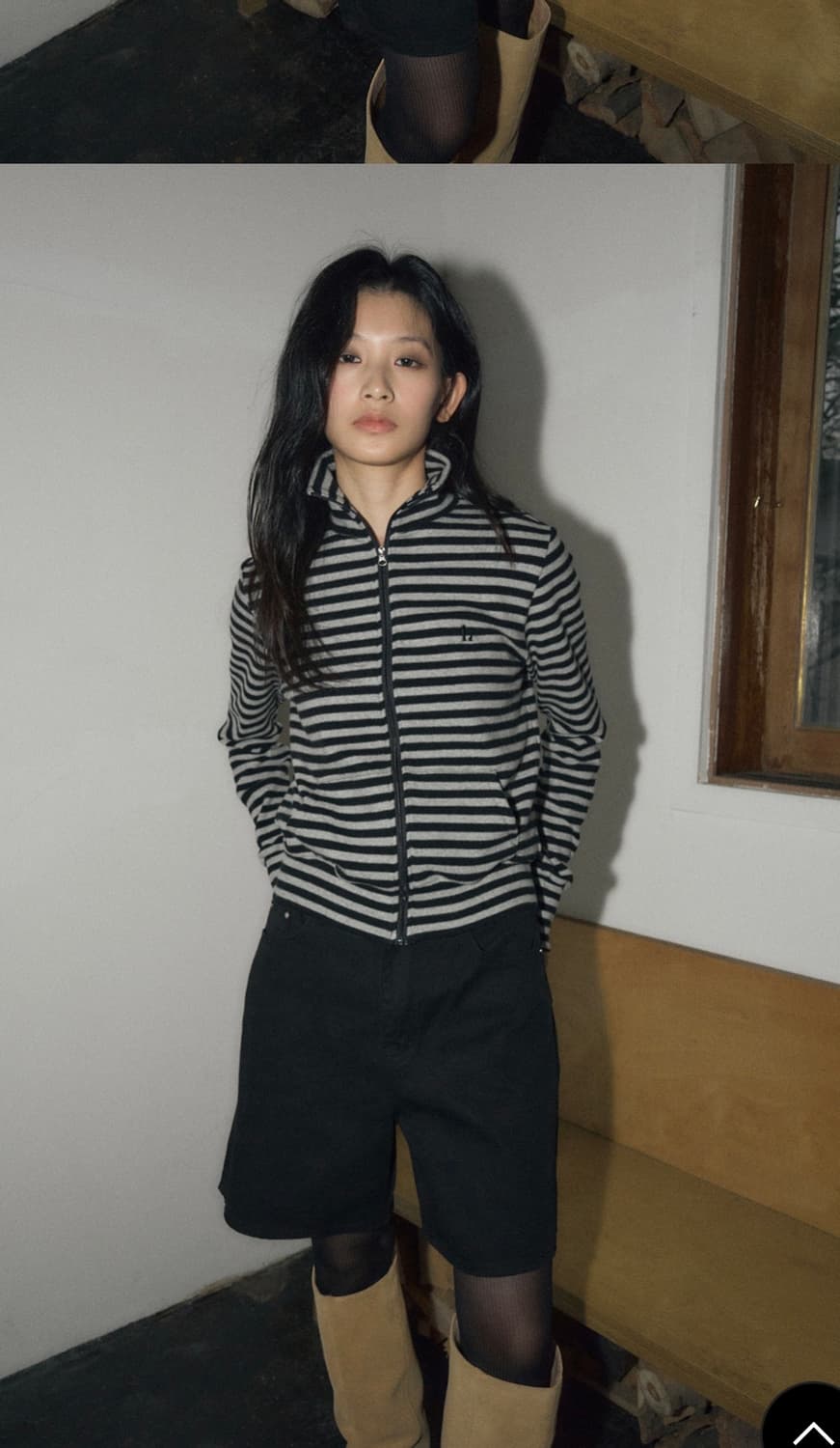 헬레네파리스 파리앤 스트라이프 집업 상품이미지1