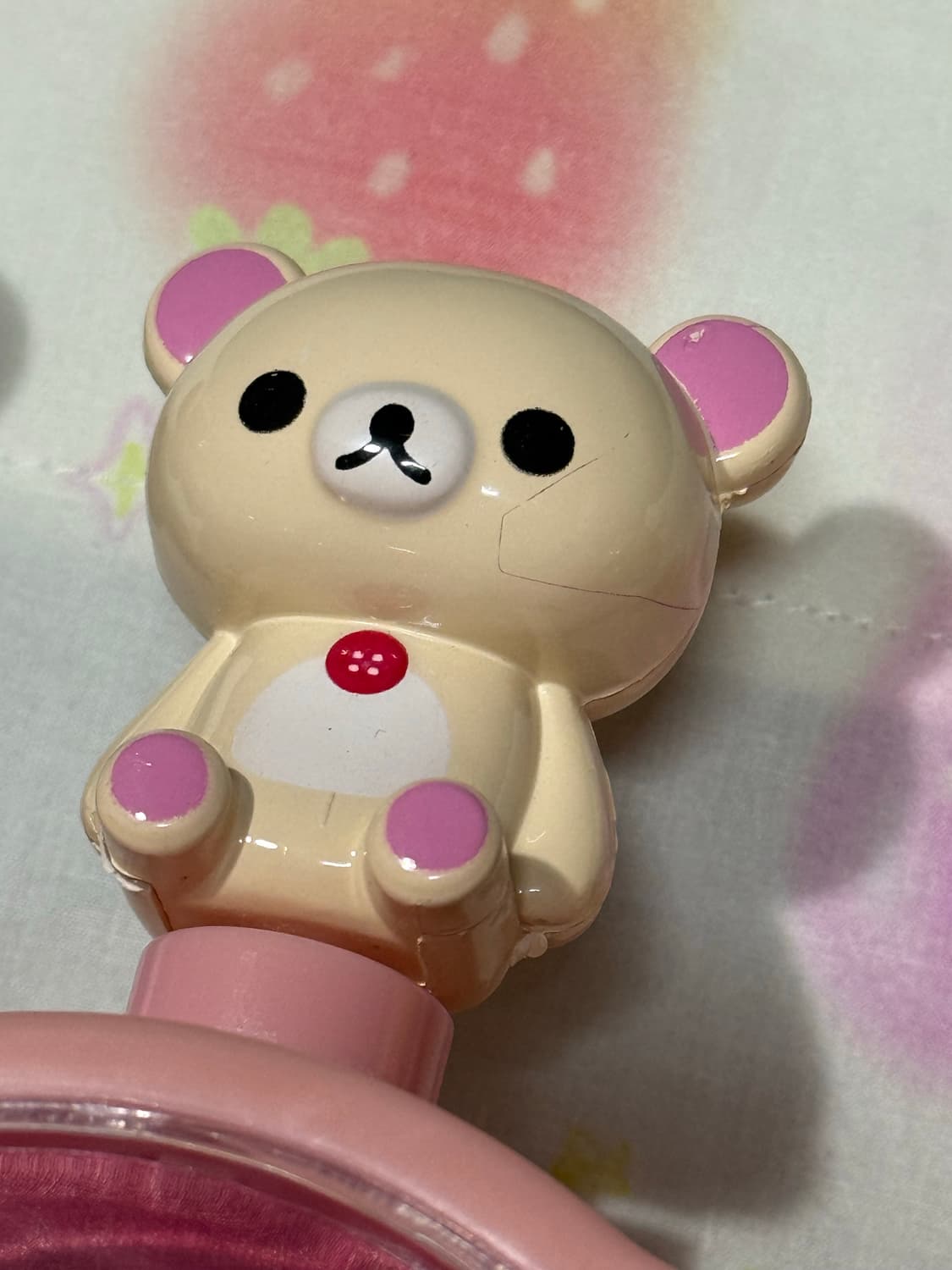 고전 방꾸) 리락쿠마 핑크 달력 탁상시계 상품이미지2