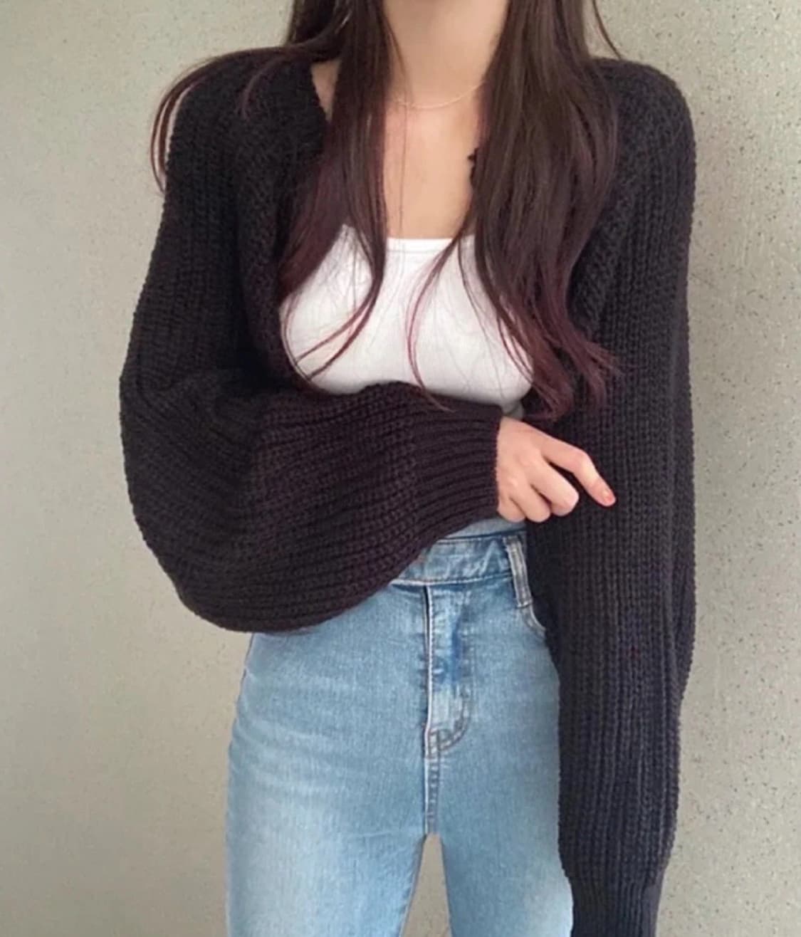 블랙 볼레로  상품이미지1