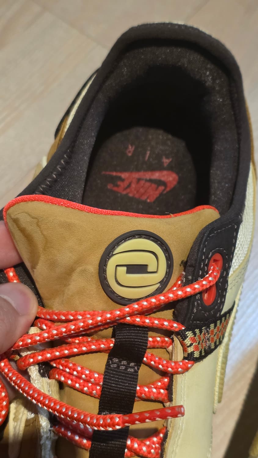 나이키 x 트레비스 스캇 에어맥스1 캑터스 브라운 285사이즈 팔아요 상품이미지7