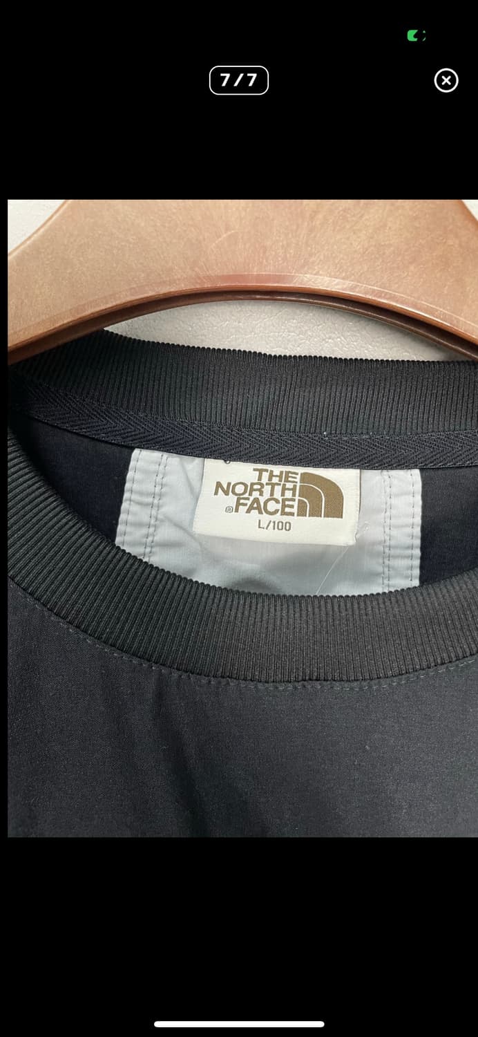 노스페이스 블랙 알바니 크루넥 바람막이 A2399 상품이미지7