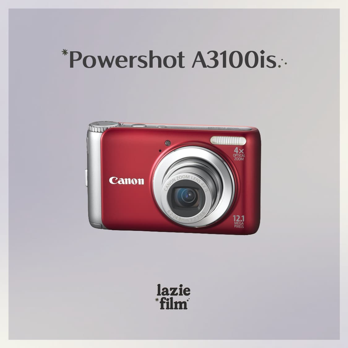 레어✧･ﾟCanon Powershot A3100is 캐논 파워샷 디카 상품이미지1