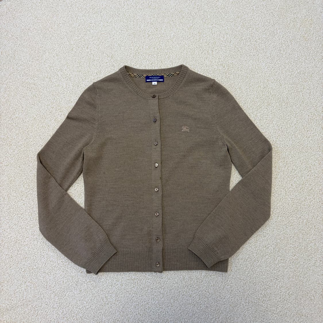 버버리 런던 울 가디건 코코아 상품이미지2