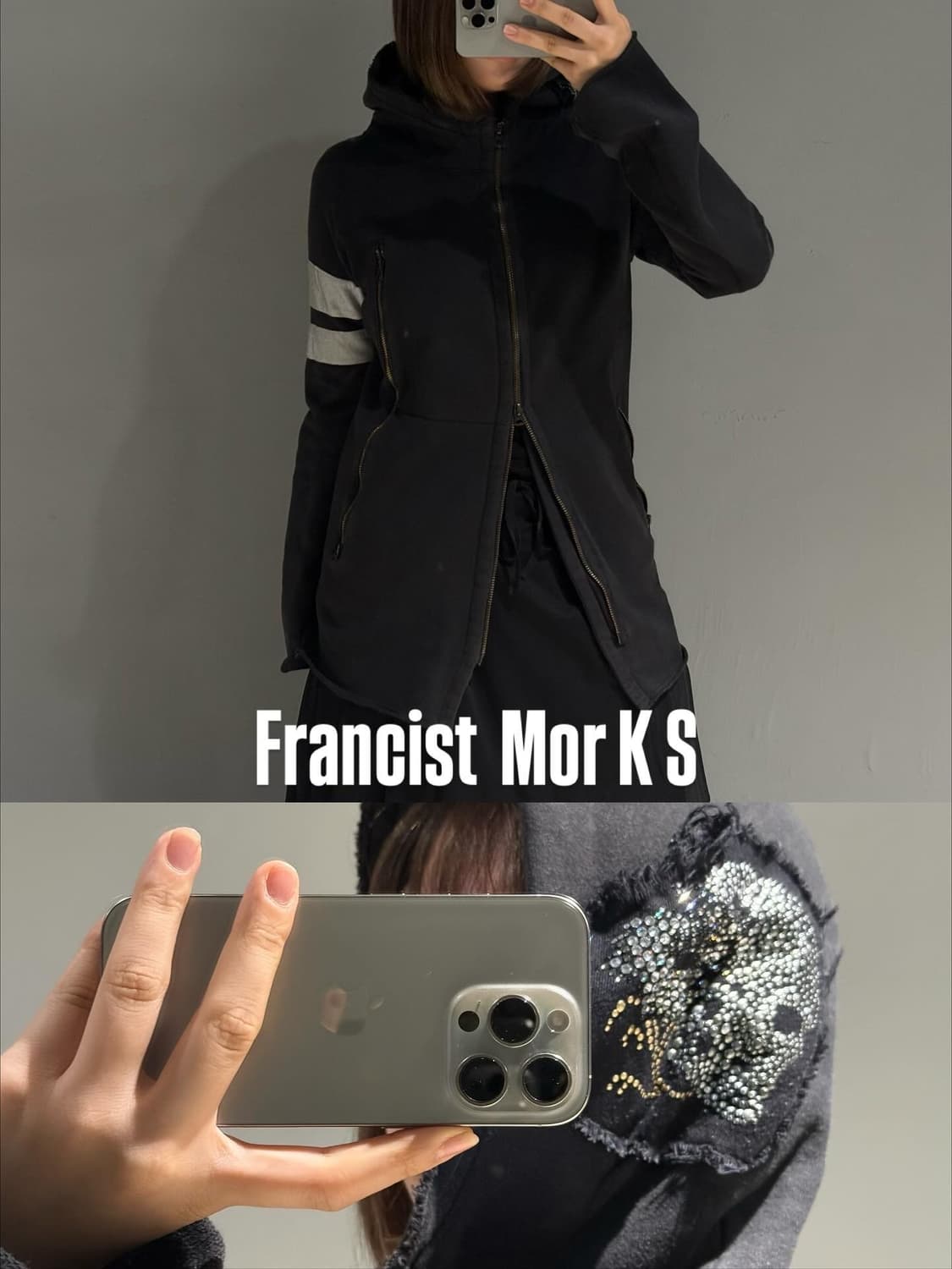 Francist Mor.K.S archive hood zip-up 상품이미지1