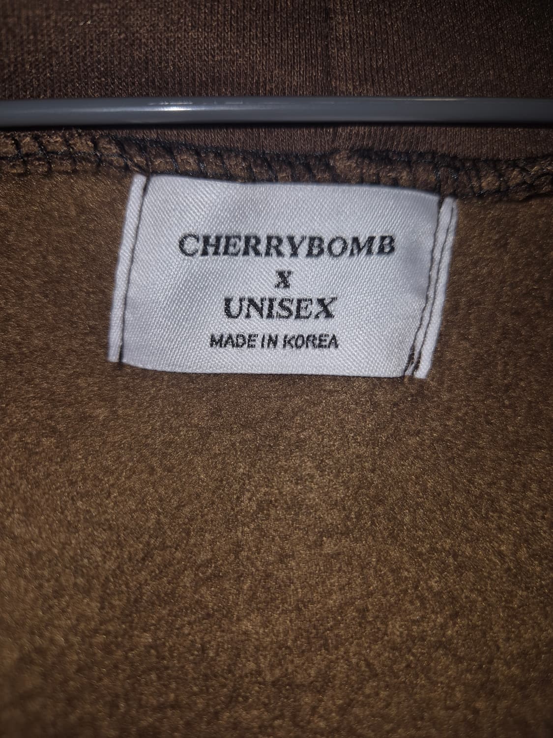 스포티에이드 마켓템 입질 브라운 성조기 후드집업 FREE 상품이미지3