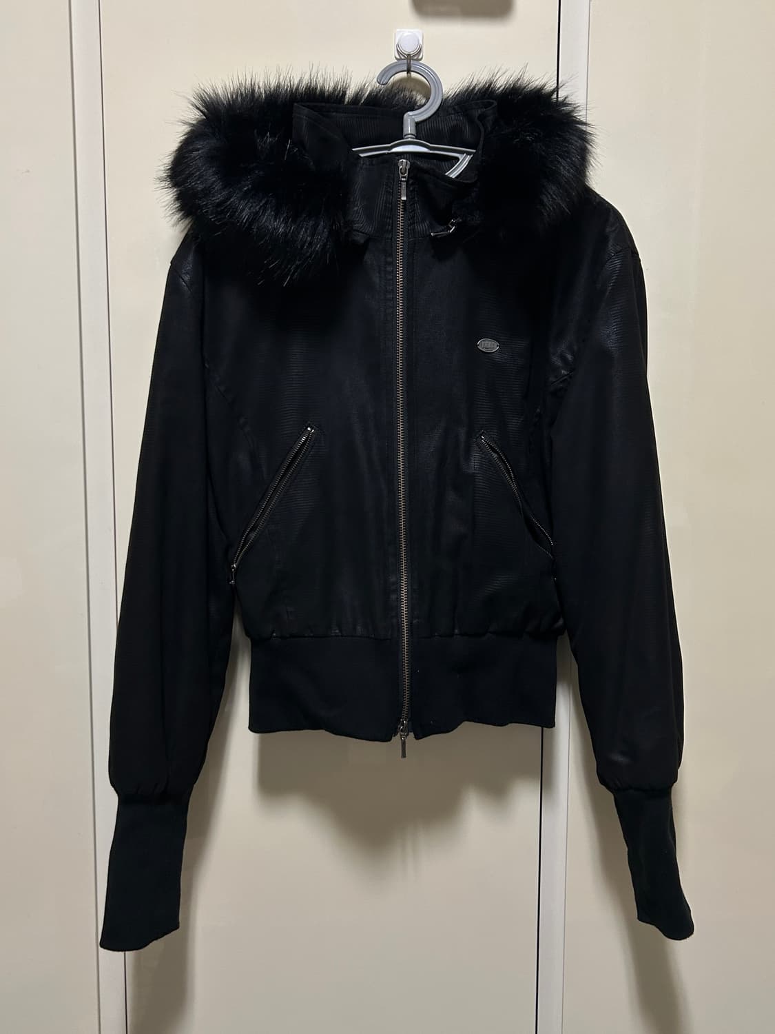 보헴서 PHYTON LEATHER FUR HOOD ZIP-UP 상품이미지2