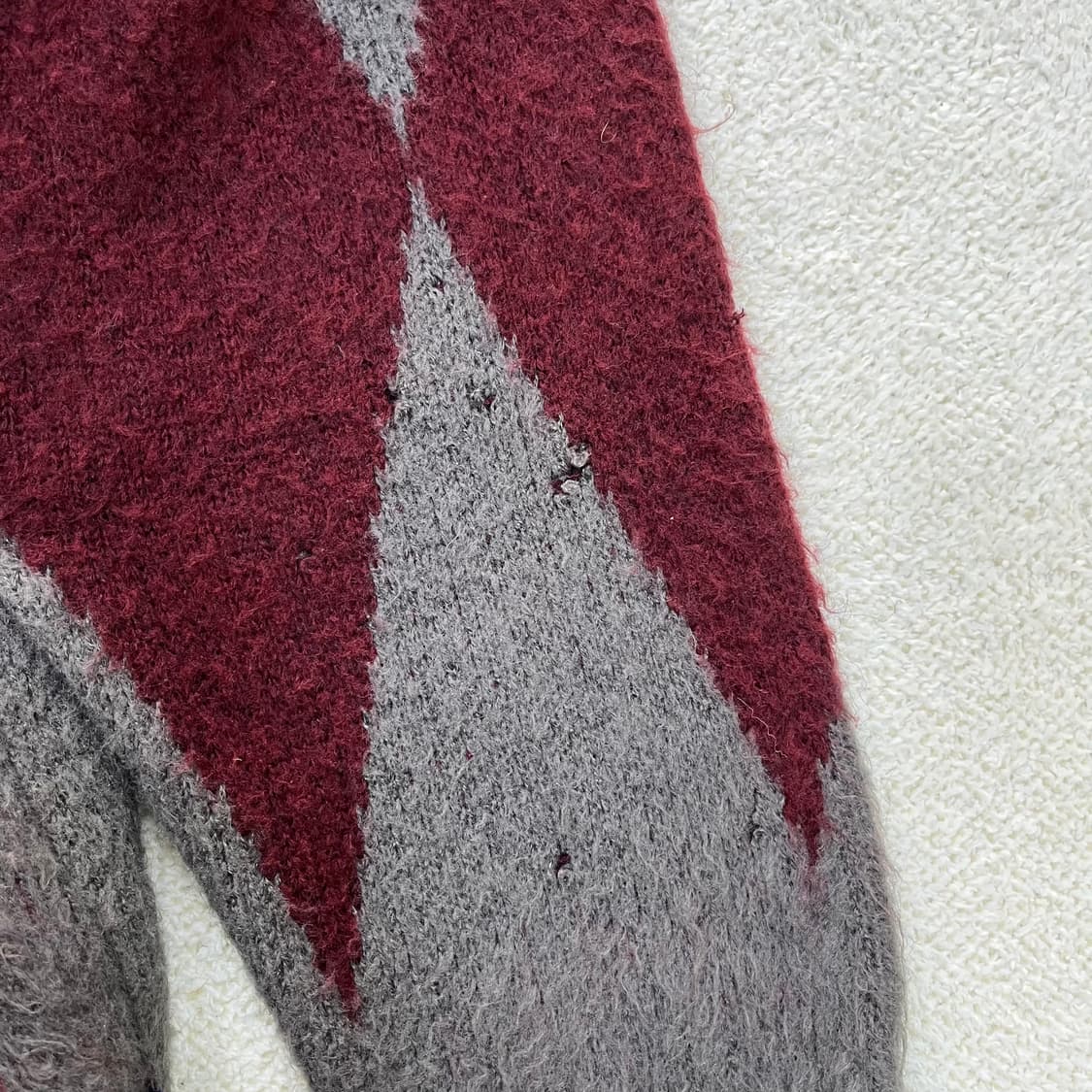 1 엘엠씨 아가일 니트 가디건 0312M1 상품이미지6