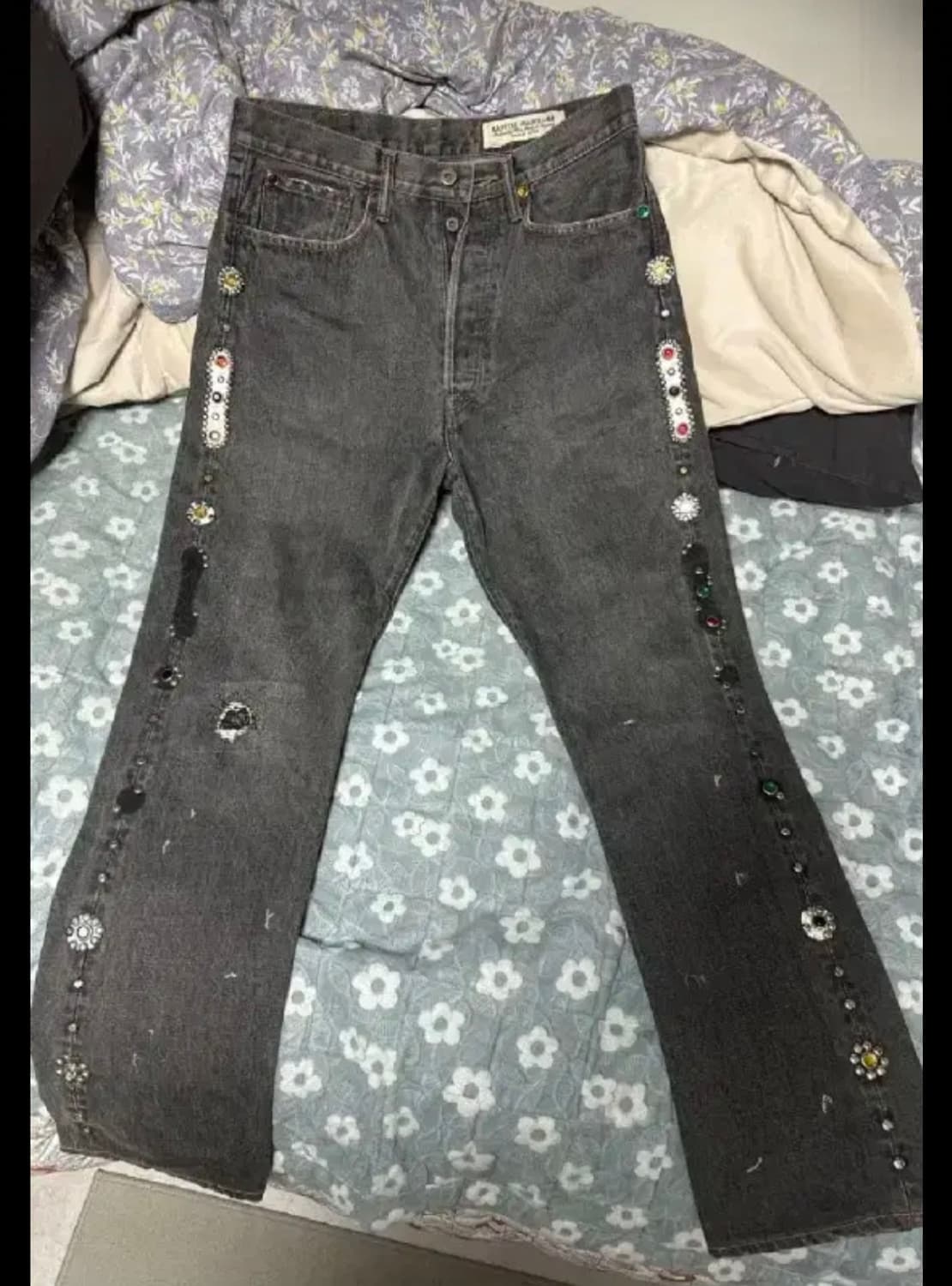 캐피탈 젬스톤 잼스톤 흑청 데님 에비스 한정판 상품이미지2