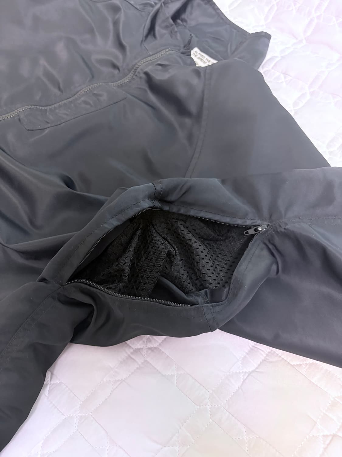 알프레드 IRON CROSS NYLON JACKET/BLACK 상품이미지7